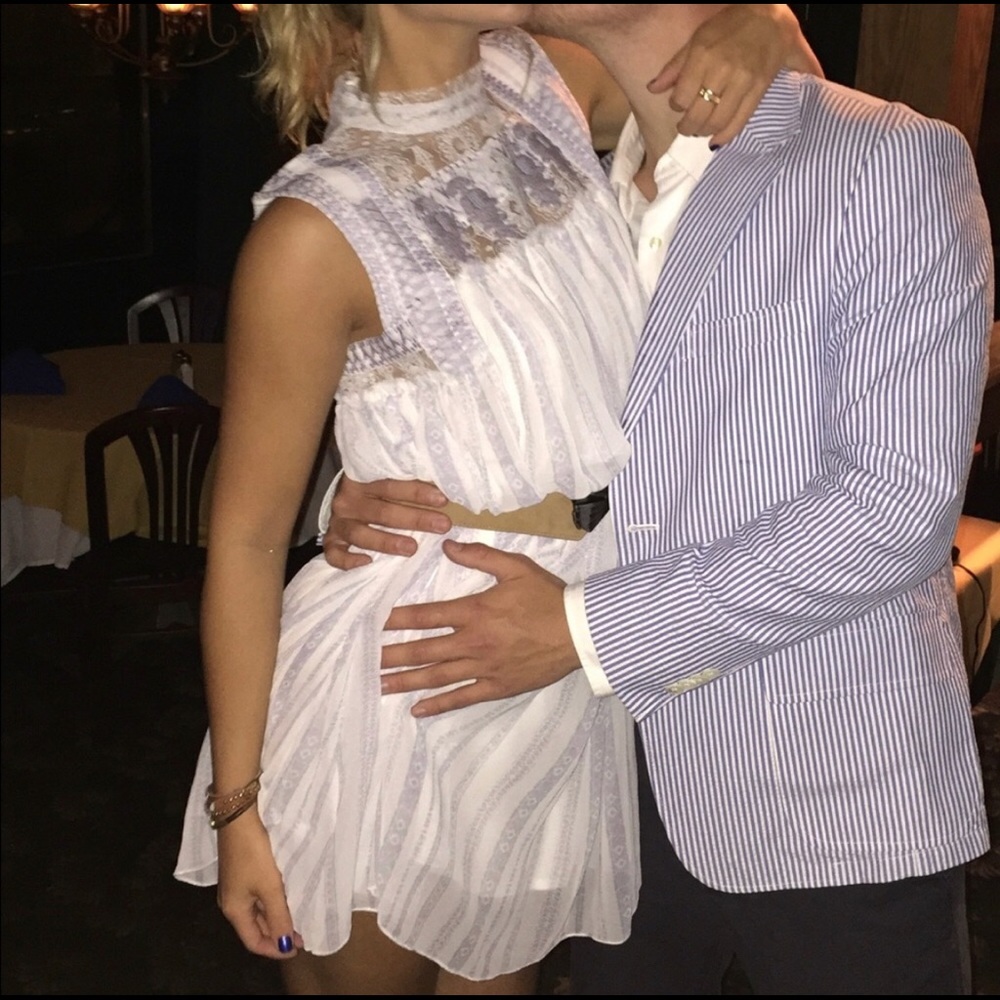 Free people high neckline dress